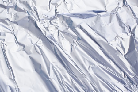 crinkled tinfoil with black grey and silver colors - Stock Image ...